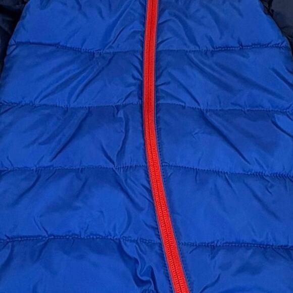 Nike 1-Piece Snowsuit Boys 6M | Blue Zip Up Coat with Hood - Picture 7 of 9